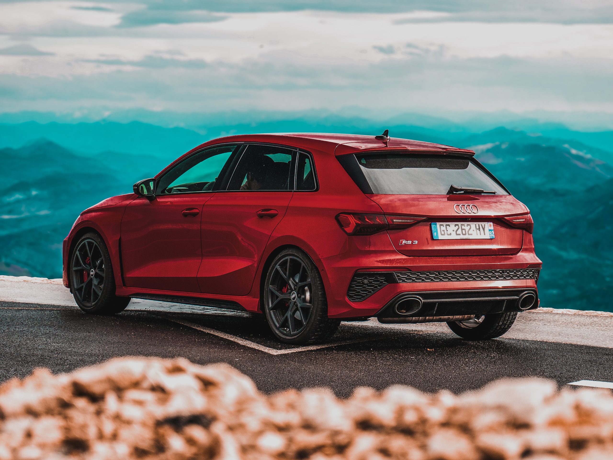 Audi RS3 accélération 0-100 km/h