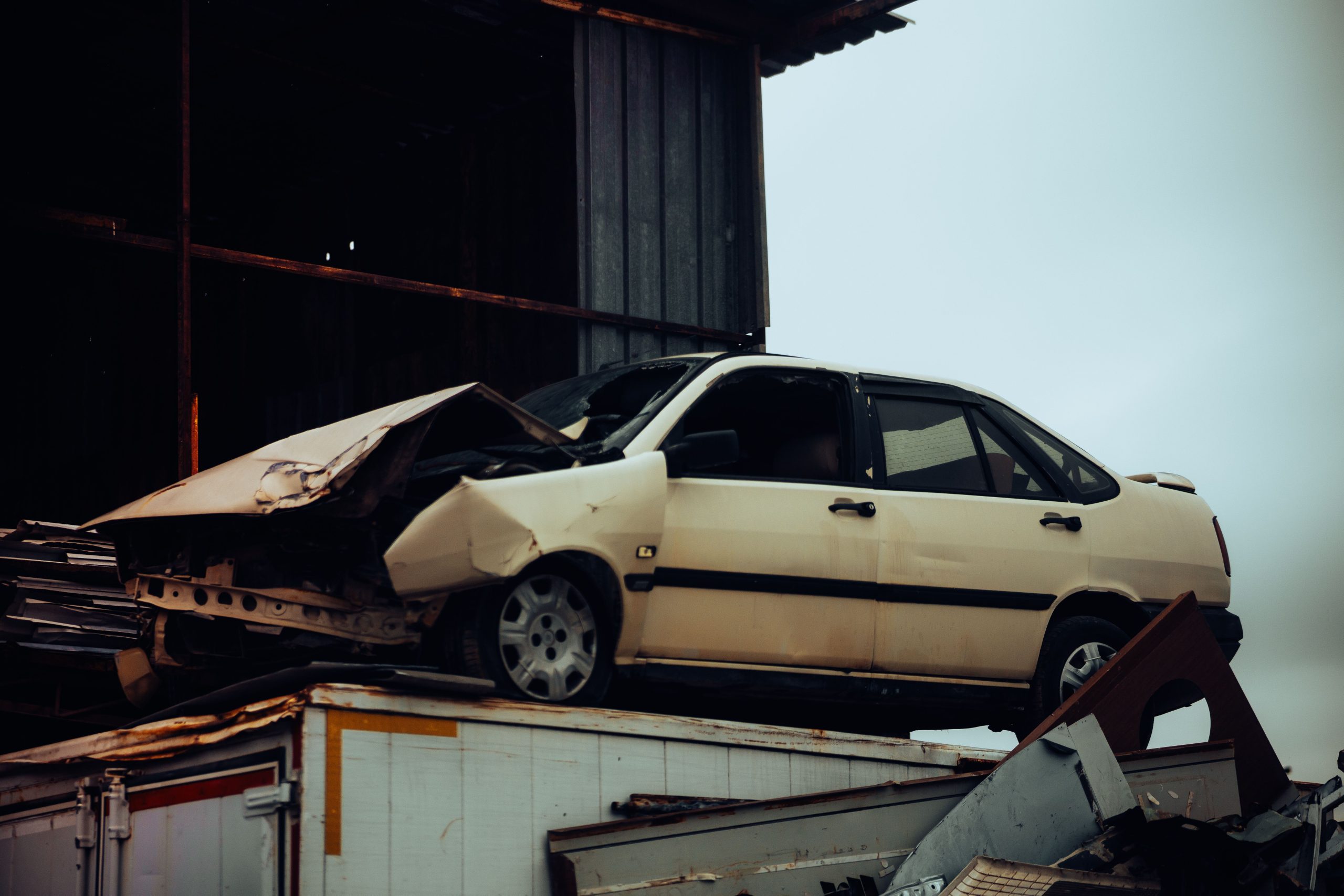 Étapes après accident voiture