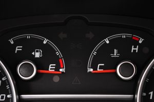 Jauge carburant et temperature du tableau de bord